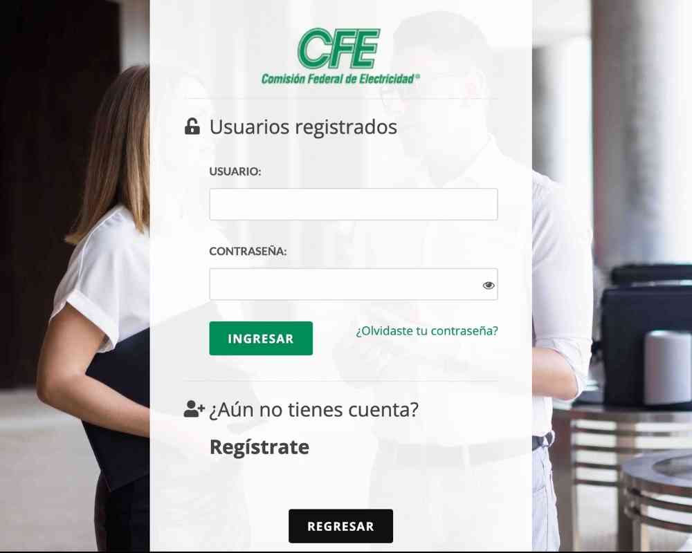 CFE Mexico online payment